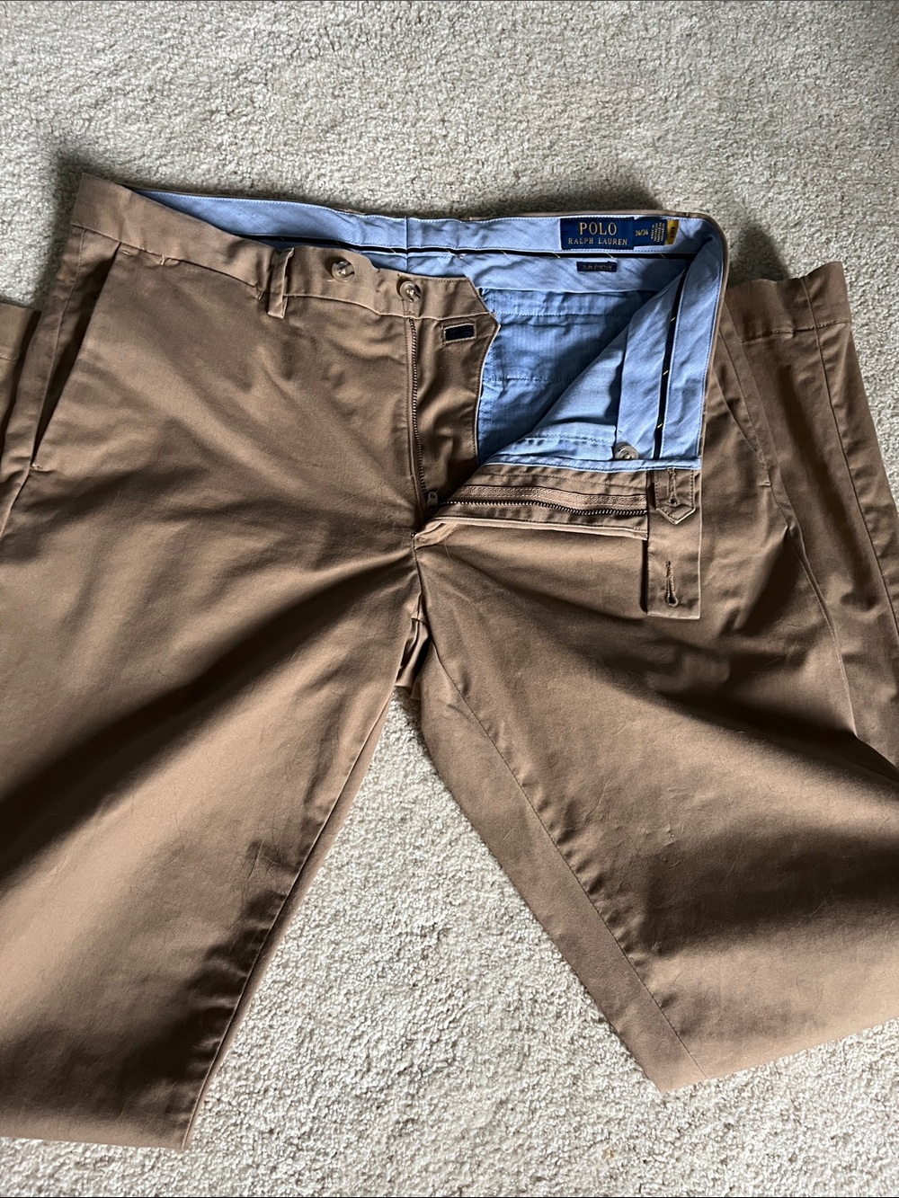 Polo by Ralph Lauren Tan/Brown Men’s Chino Pants